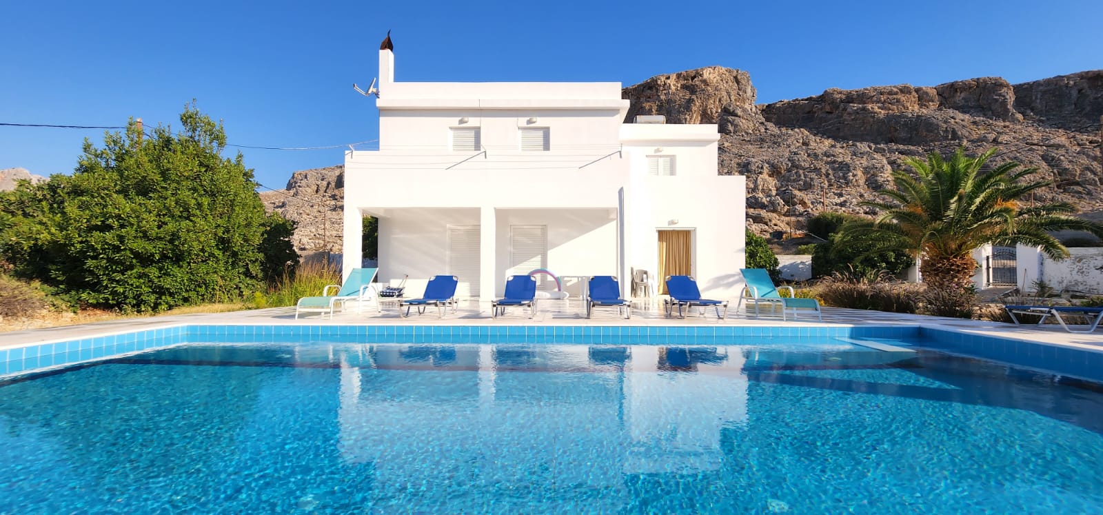 villa sea view private pool