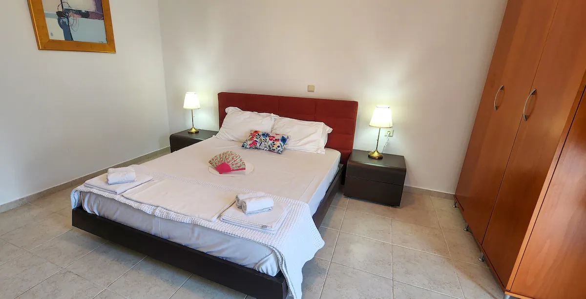 sea view villa bedroom