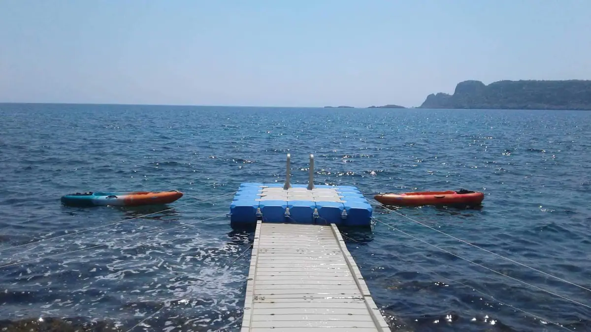 view - sea floating dock